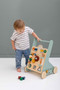 Wooden animal activity walker