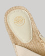Cross-strap espadrille sandals
