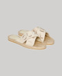 Cross-strap espadrille sandals