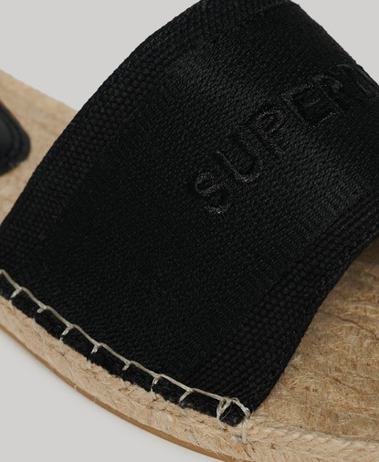 Kangaspäällysteiset Espadrillos-sandaalit