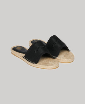 Canvas espadrille sandals