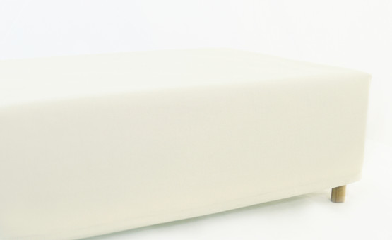 Huppuhelmalakana | luonnonvalkoinen Napakka