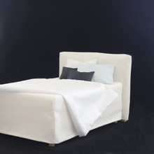 Huppuhelmalakana | luonnonvalkoinen Napakka