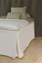 Suorahelmainen helmalakana | luonnonvalkoinen Napakka