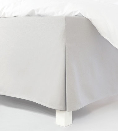 Suorahelmainen helmalakana | vaalea harmaa Napakka