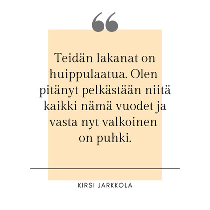 Halkaistun patjan lakana (halkaistu yhdestä päästä)