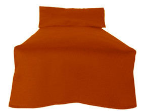 Suorahelmainen helmalakana | oranssi Napakka