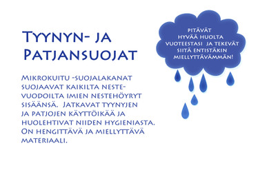 Petauspatjan suojalakana   | Mikrokuitu