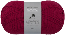Novita 7 veljestä 100g 587 Karpalo