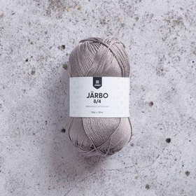 Virkkuulanka Järbo 8/4 Light Grey 013 50g