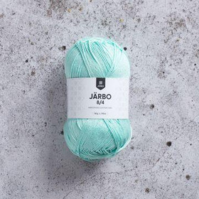 Virkkuulanka Järbo 8/4 Mint 082 50g