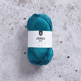 Virkkuulanka Järbo 8/4 Petrol 022 50g