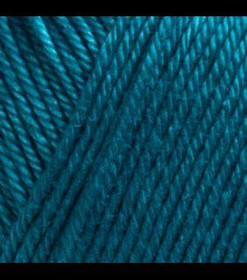 Virkkuulanka Järbo 8/4 Petrol 022 50g