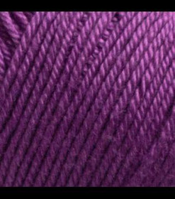 Virkkuulanka Järbo 8/4 Signal Violet 080 50g