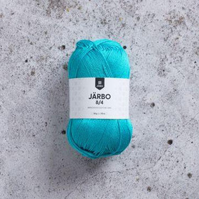 Virkkuulanka Järbo 8/4 Turquoise 029 50g