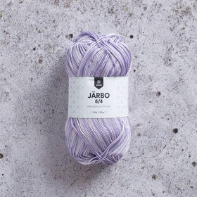 Virkkuulanka Järbo 8/4 Violet Ombré 090 50g