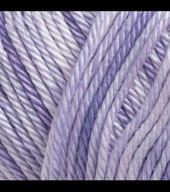 Virkkuulanka Järbo 8/4 Violet Ombré 090 50g