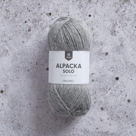 Lanka Alpacka Solo 50 g – Vaaleanharmaa