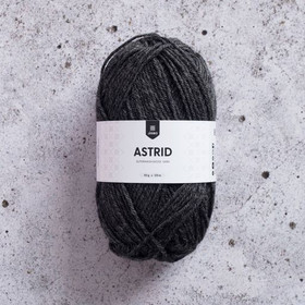 Lanka Astrid 100 % villa Superwash 50 g Heather Grey