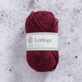Lanka Lettlopi 50g Garnet red heather 11409