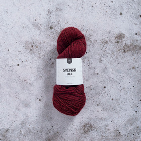 Lanka Järbo – Svensk Ull 100 % villa Lingonberry Jam 9018