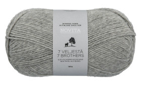 Novita 7 veljestä 100g 043 Kivi