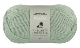 Novita 7 veljestä 100g 305 Kaaliperhonen