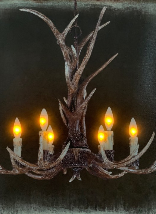 Led-taulu 40x40cm kynttelikkö (ajastin)