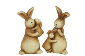 Pupu Marcus lapsiperhe (2kpl), keramiikkaa 15cm