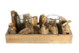 Tuikkuastia Woodie 42x21,5cm