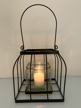 Tuikku/kukka-astia 22cm, metallia, Carolina