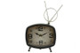 Pöytäkello tv Jenkins, metallia 25cm