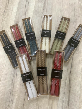 Spiraali Kruunukynttilä (2kpl) 20 cm