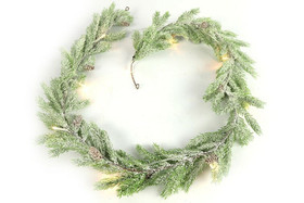 Garland köynnös Cosima valkoinen (ajastin), 150x10cm