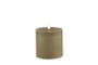 Beige Ø10 x 10 cm S, LED-kynttilä (ajastin)
