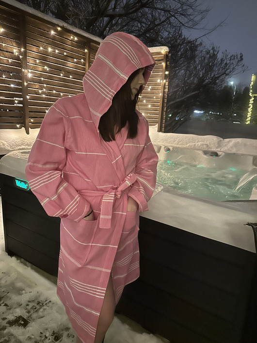 COSY pinkki, Hamam-kylpytakki S