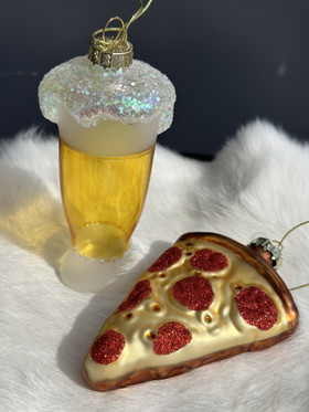 Pizza slice 11cm, lasikoriste