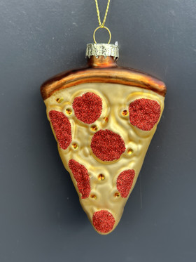 Pizza slice 11cm, lasikoriste