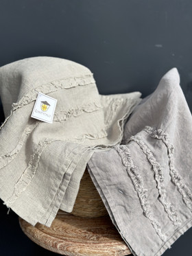 Kivipesty pellava kaita- / poikkiliina 150cm