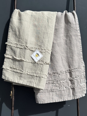 Kivipesty pellava kaita- / poikkiliina 150cm