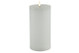 Valkoinen Ø10 x 20 cm L, LED-kynttilä (ajastin)