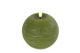 Vihreä Ø10cm M LED-pallokynttilä (ajastin)
