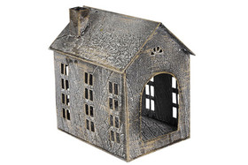 Tuikkutalo Kastel, metallia 17cm