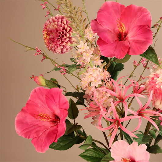 Hibiscus vaaleanpunainen 70cm