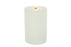 Valkoinen Ø10cm x 17,5cm , L LED-kynttilä (ajastin, IP44)