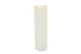 Valkoinen Ø10cm x 37,5cm , XXL LED-kynttilä (ajastin, IP44)