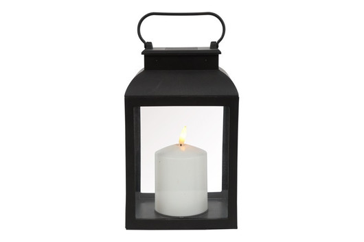 Tiber LED-lyhty S, musta 25 cm (ajastin)