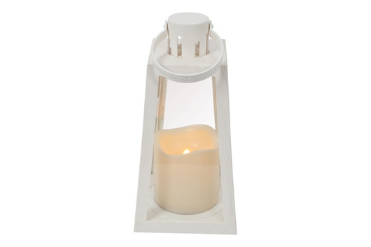 Tiem LED-lyhty, valkoinen 20,5 cm (ajastin)