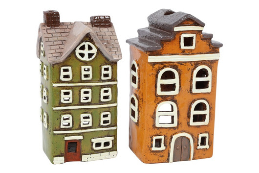 Tuikkutalo Dan (2kpl), keramiikkaa 22,5cm laj-2