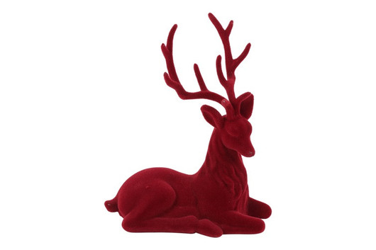 Istuva peura Mea, punainen 20 x 24cm